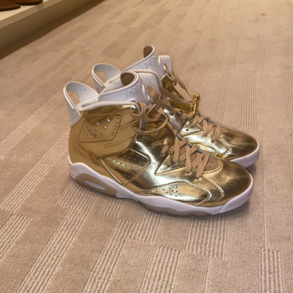 Jordan 6 Retro “Pinnacle” Metallic Gold